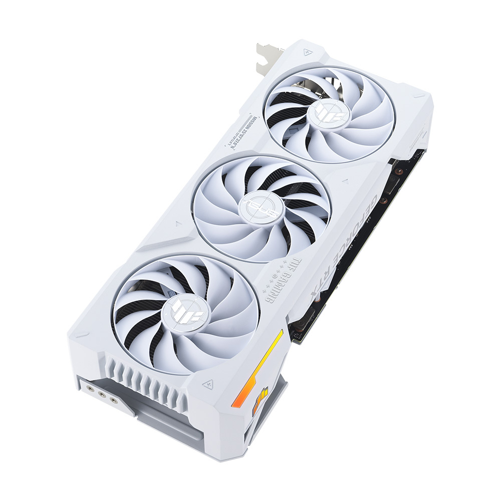 Placa Grfica Asus GeForce RTX 4070 Ti Super TUF White Gaming OC Edition 16GB GDDR6X DLSS3 3