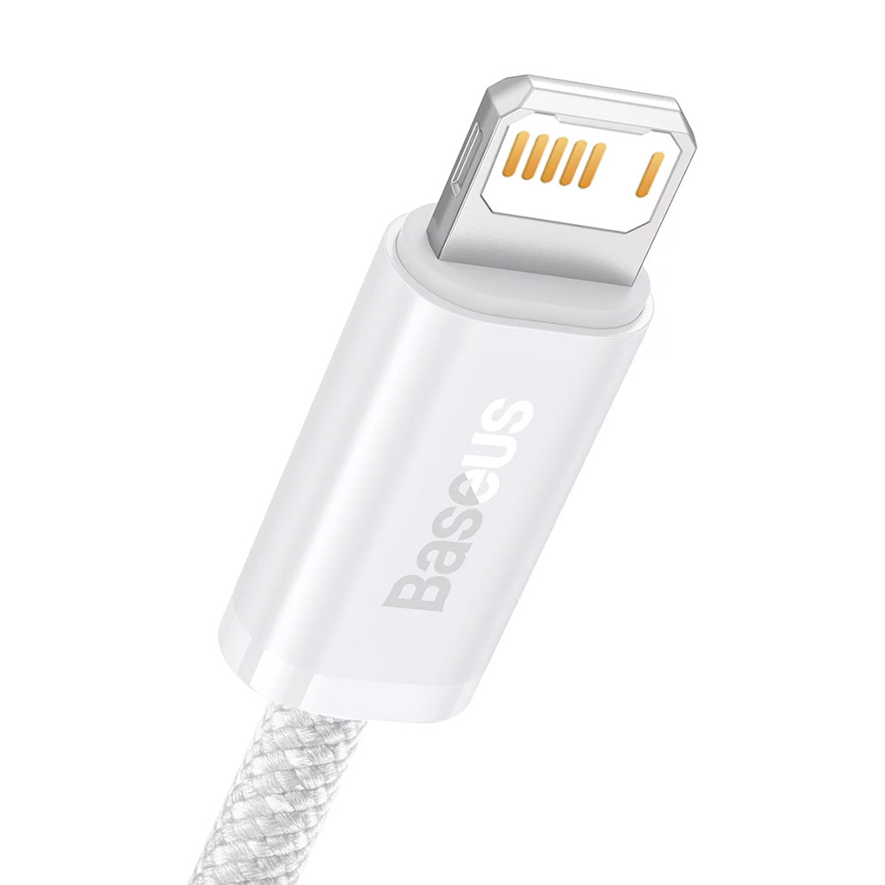 Cabo Baseus Dynamic USB-A p/ Lightning 2m Branco 2