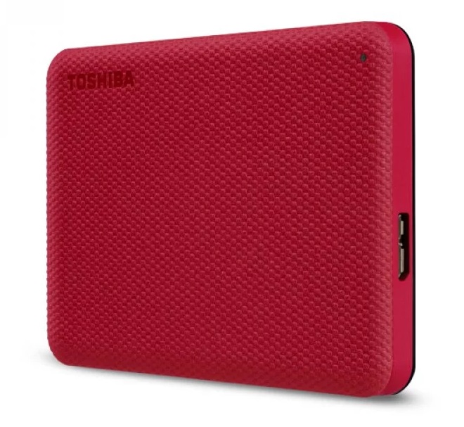 Disco Externo Toshiba Canvio Advance 1TB USB3.2 Vermelho 2