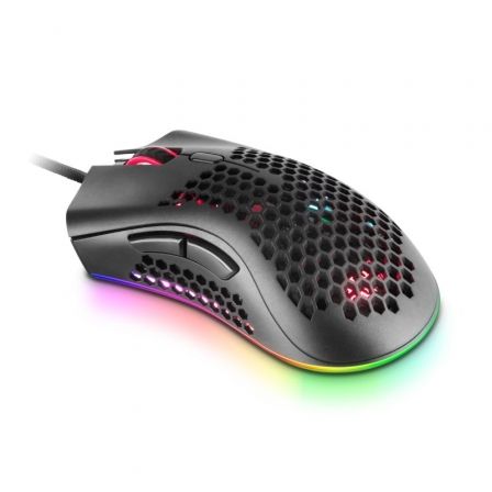 Rato ptico Mars Gaming MMEX Gaming RGB 3200DPI Preto 2