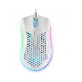 Rato Óptico Mars Gaming MMEX Gaming RGB 3200DPI Branco image