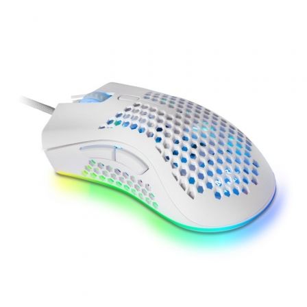 Rato ptico Mars Gaming MMEX Gaming RGB 3200DPI Branco 2