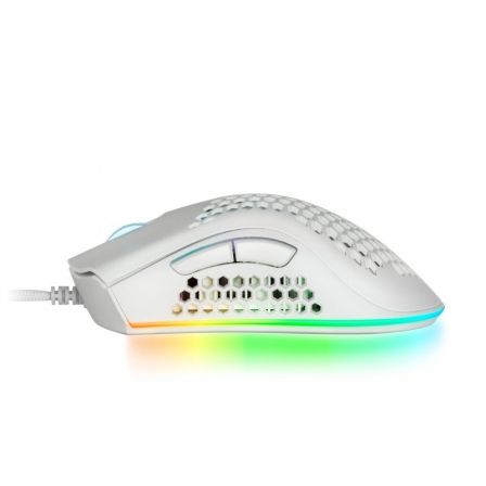 Rato ptico Mars Gaming MMEX Gaming RGB 3200DPI Branco 3