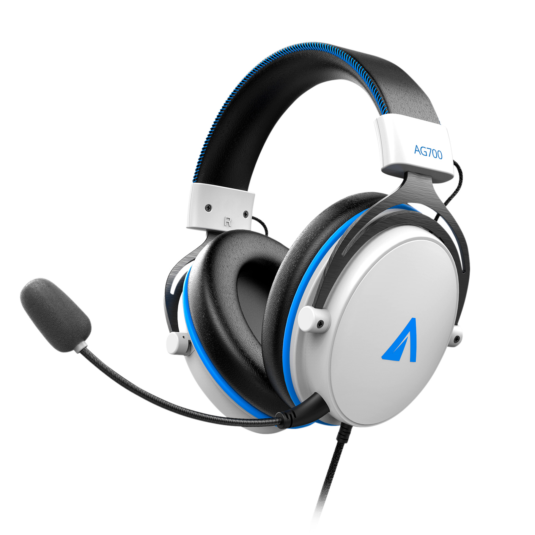 Auscultadores Abysm Gaming AG700 PRO 7.1 Brancos 1