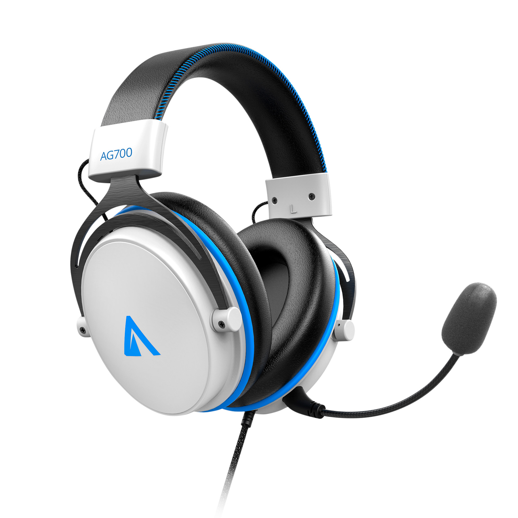 Auscultadores Abysm Gaming AG700 PRO 7.1 Brancos 2