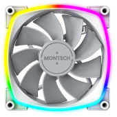 Ventoinha 120mm Montech RX120 PWM ARGB Reversed Branco image