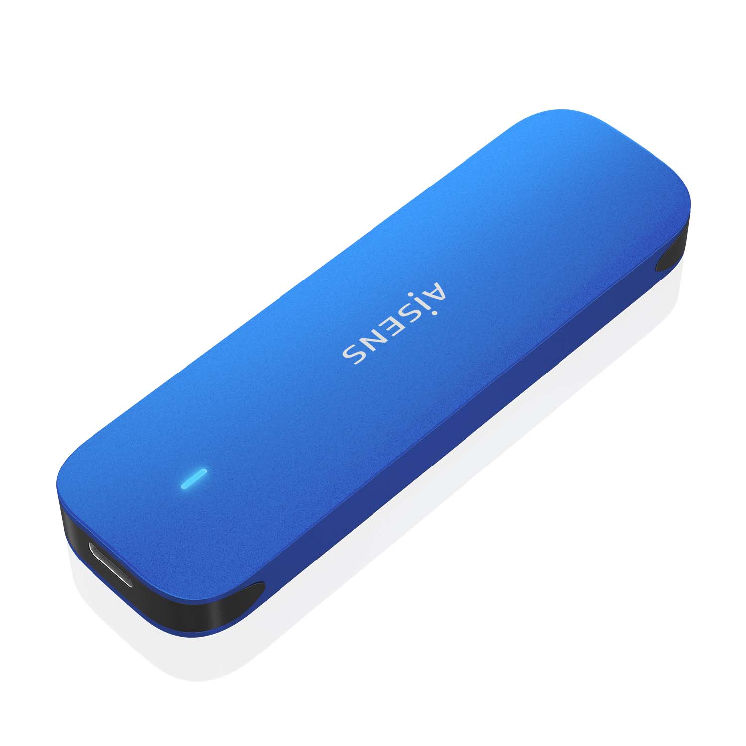 Caixa Externa Aisens M.2 ASM2-024B para SSD M.2 NVME USB 3.2 Azul 1