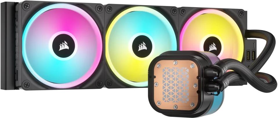 Water Cooler CPU Corsair iCUE LINK H150i RGB 360mm Preto 4