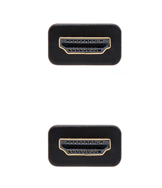 Cabo HDMI 2.0 NanoCable High Speed M/M 1.5m Preto/Azul 3