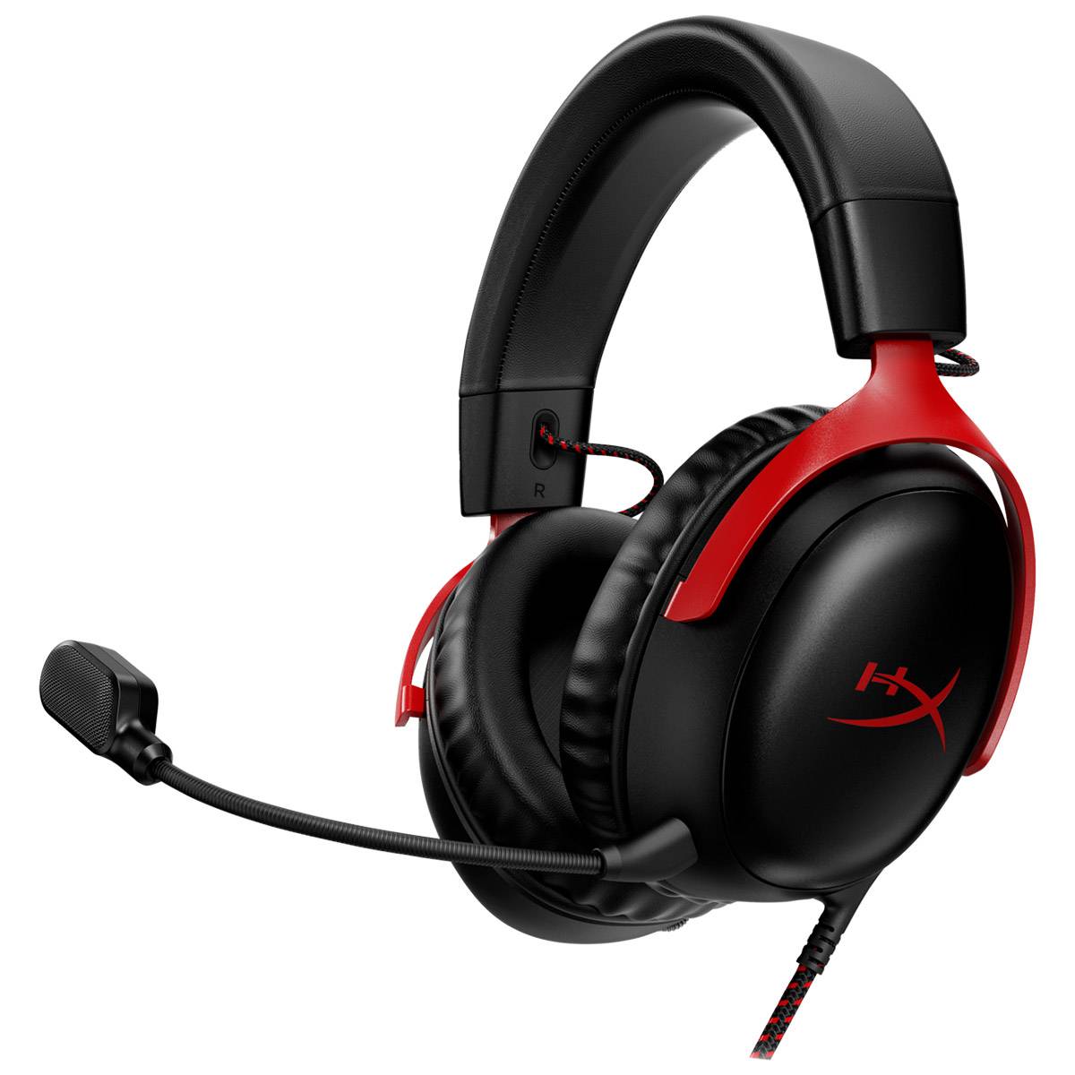 Auscultadores HyperX Cloud III DTS Headphone:X Preto/Vermelho 1