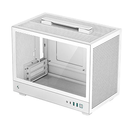 Caixa Mini-ITX Deepcool CH160 Airflow Branca 1