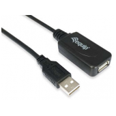Cabo Extensão Equip USB 2.0 Activo A-A M/F 10m Preto image