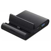 Suporte/Docking Station de Smartphone Baseus 8-em-1 USB-C Preto image