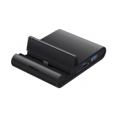 Suporte/Docking Station de Smartphone Baseus 8-em-1 USB-C Preto image