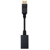 Adaptador Nanocable DisplayPort para HDMI M/F Preto image