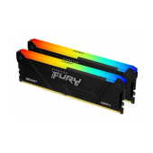 Memória RAM Kingston Fury Beast RGB 32GB (2x16GB) DDR4-3200MHz CL16 Preta image