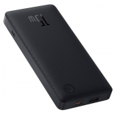 Powerbank Baseus Air Lite 10000mAh 15W Preta + Cabo USB-C 30cm image