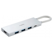 Hub Xiaomi 5 em 1 USB-C p/ 3 USB 3.0 + USB-C + HDMI image