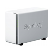 NAS Synology DiskStation DS223j | 2 Baías | CPU 4-Core Realtek RTD1619B | RAM 1GB DDR4 | Branco image