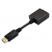 Adaptador Aisens Conversor Displayport a DVI Preto image
