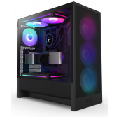 Caixa ATX NZXT H5 Flow RGB Vidro Temperado Preta image