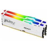 Memória RAM Kingston Fury Beast RGB (AMD Expo) 32GB (2x16GB) DDR5-6000MHz CL30 Branca image