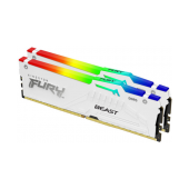 Memória RAM Kingston Fury Beast RGB (AMD Expo) 32GB (2x16GB) DDR5-6000MHz CL30 Branca image