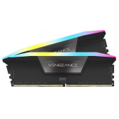 Memória RAM Corsair Vengeance RGB 32GB (2x16GB) DDR5-6000MHz CL36 Preta image