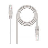 Cabo de Rede NanoCable LSZH Cat.6a AWG26 - 1m Cinzento image