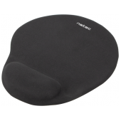 Tapete Natec Marmot com apoio de Gel Preto image