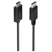 Cabo Aisens Conversor DisplayPort - HDMI 1m 4K-60Hz Preto image