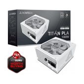 Fonte de Alimentação Montech Titan PLA 1000W 80 Plus Platinum PCIE5 Branca image