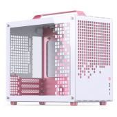 Caixa Micro-ATX Jonsbo Z20 Branco/Rosa image