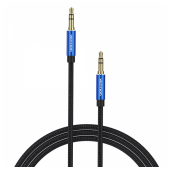Cabo de Audio Jack 3.5 Vention Estereo Jack 3.5mm M p/ Jack 3.5mm M 5m Azul  image
