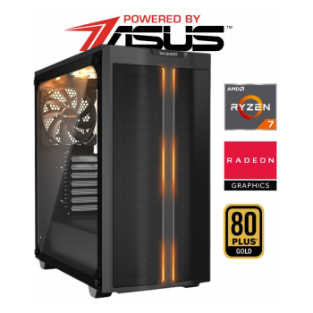 Computador Clickfiel ALPHA by Asus | AMD 7800X| 1TB | 32GB | 9070