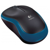 Rato Óptico Logitech Wireless M185 Azul/Preto image