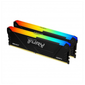 Memória RAM Kingston Fury Beast RGB 16GB (2x8GB) DDR4-3200MHz CL16 Preta image