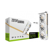 Placa Gráfica Zotac Gaming NVIDIA GeForce RTX 5070 AMP White Edition 12G GDDR7 DLSS4 image