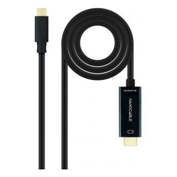 Cabo NanoCable Conversor USB-C a HDMI 4K@60Hz 5m Preto image