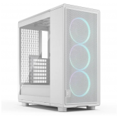 Caixa ATX Fractal Design Epoch White Tempered Glass RGB Light Tint image