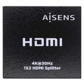 Duplicador HDMI Aisens 4K 30HZ com Alimentação Preto image