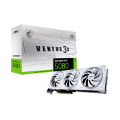 Placa Gráfica MSI NVIDIA GeForce RTX 5080 Ventus 3X OC White 16G GDDR7 DLSS4 image
