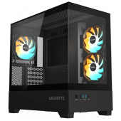 Caixa Micro-ATX Gigabyte C201 Panoramic ARGB TG Preta image