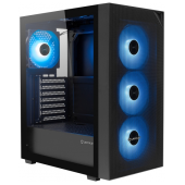 Caixa ATX Unyka Revelat Mesh Compact ARGB Vidro Temperado Preta image