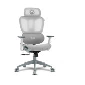 Cadeira de Escritório Ergonómica Alpha Gamer Luna Cinzenta image