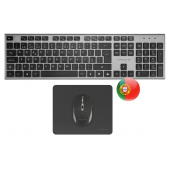 Conjunto Teclado Rato e Tapete Tacens Zenith Combo Pack Preto image