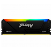 Memória RAM Kingston Fury Beast RGB 8GB (1x8GB) DDR4-3200MHz CL16 Preta image
