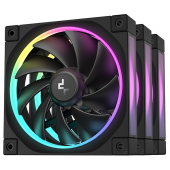 Ventoinha Deepcool FL12 ARGB PWM Preto 120mm Pack 3 image