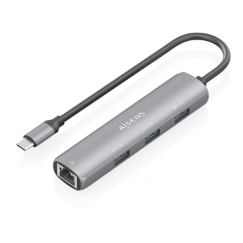 Hub USB-C Aisens Ethernet Gigabit e 3xUSB-A 3.0  image