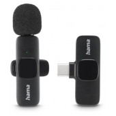 Microfone de Lapela Hama sem fios 2200OHM USB-C image